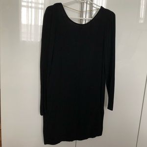 H&M open back dress